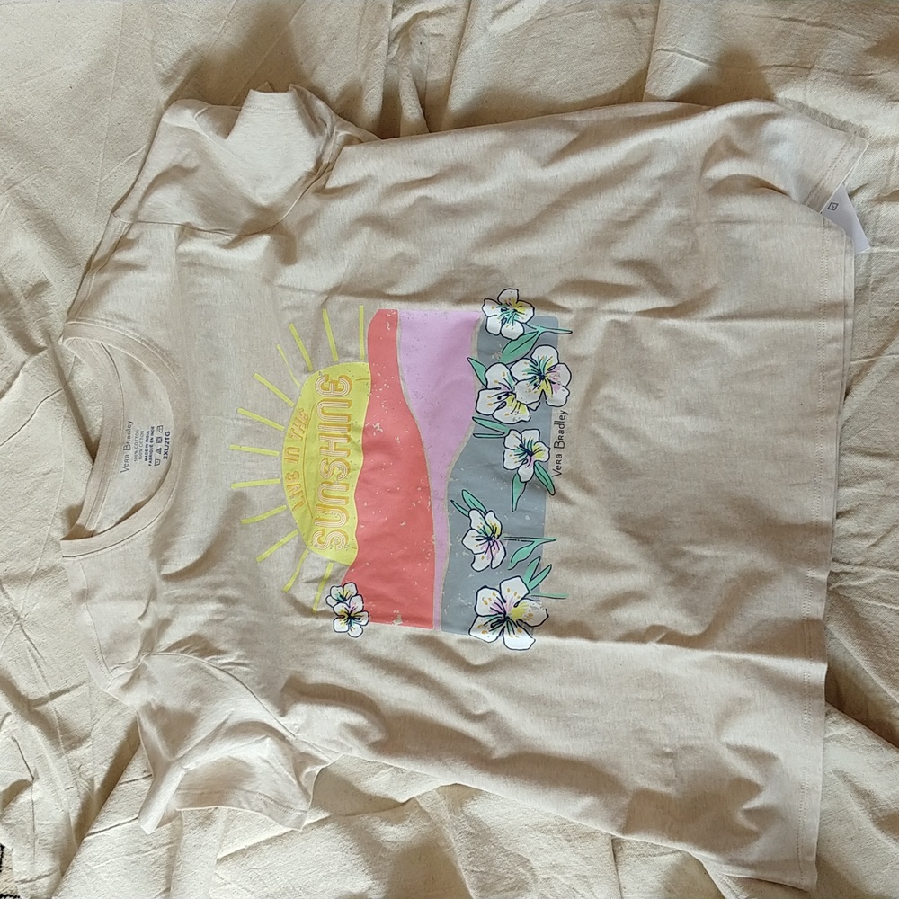 Authentic Vera Bradley Tee 2XL *
